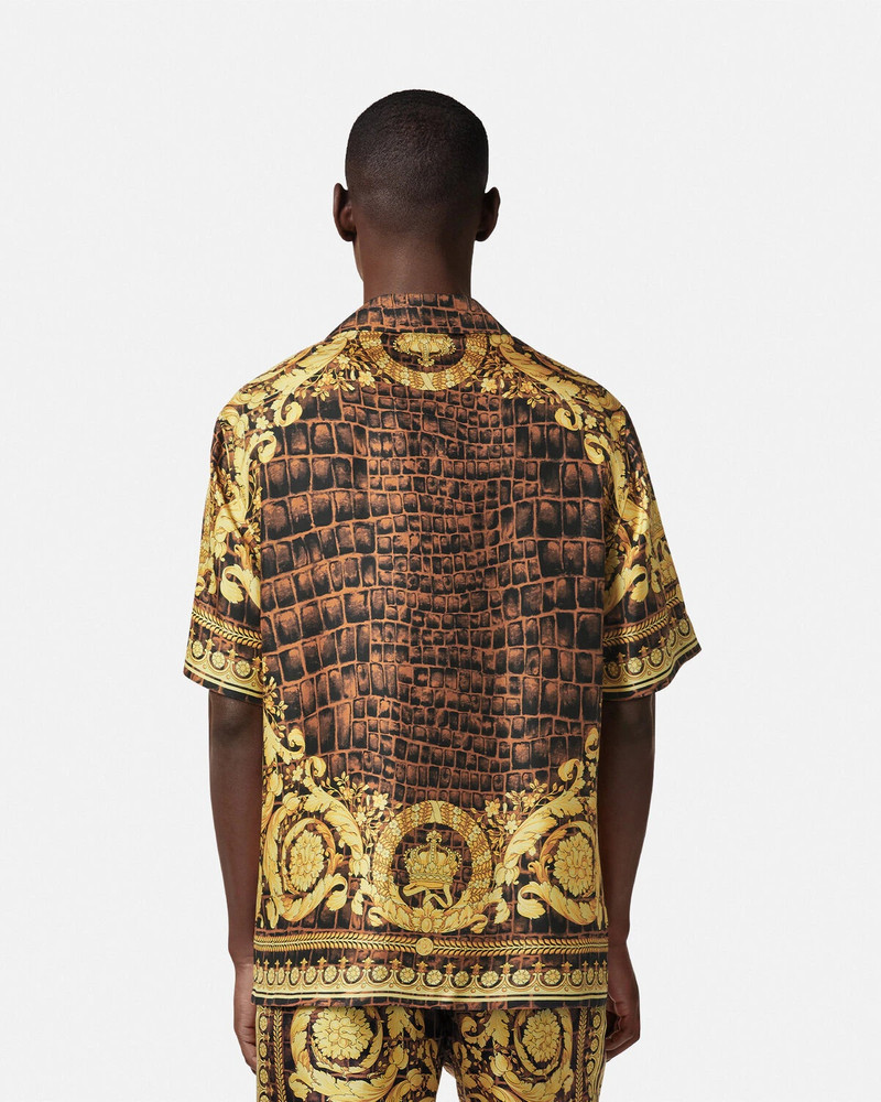 Baroccodile Silk Shirt 4
