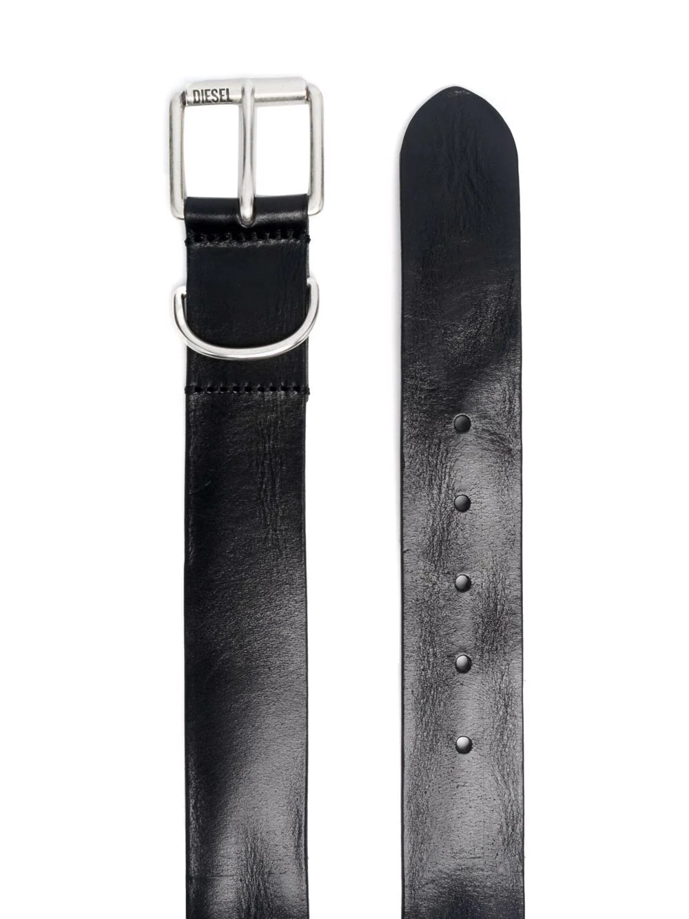 Treated leather belt - 2