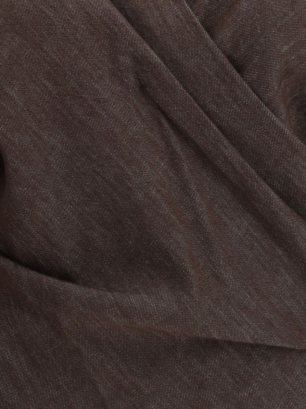 wrap-effect short-sleeve top - 2