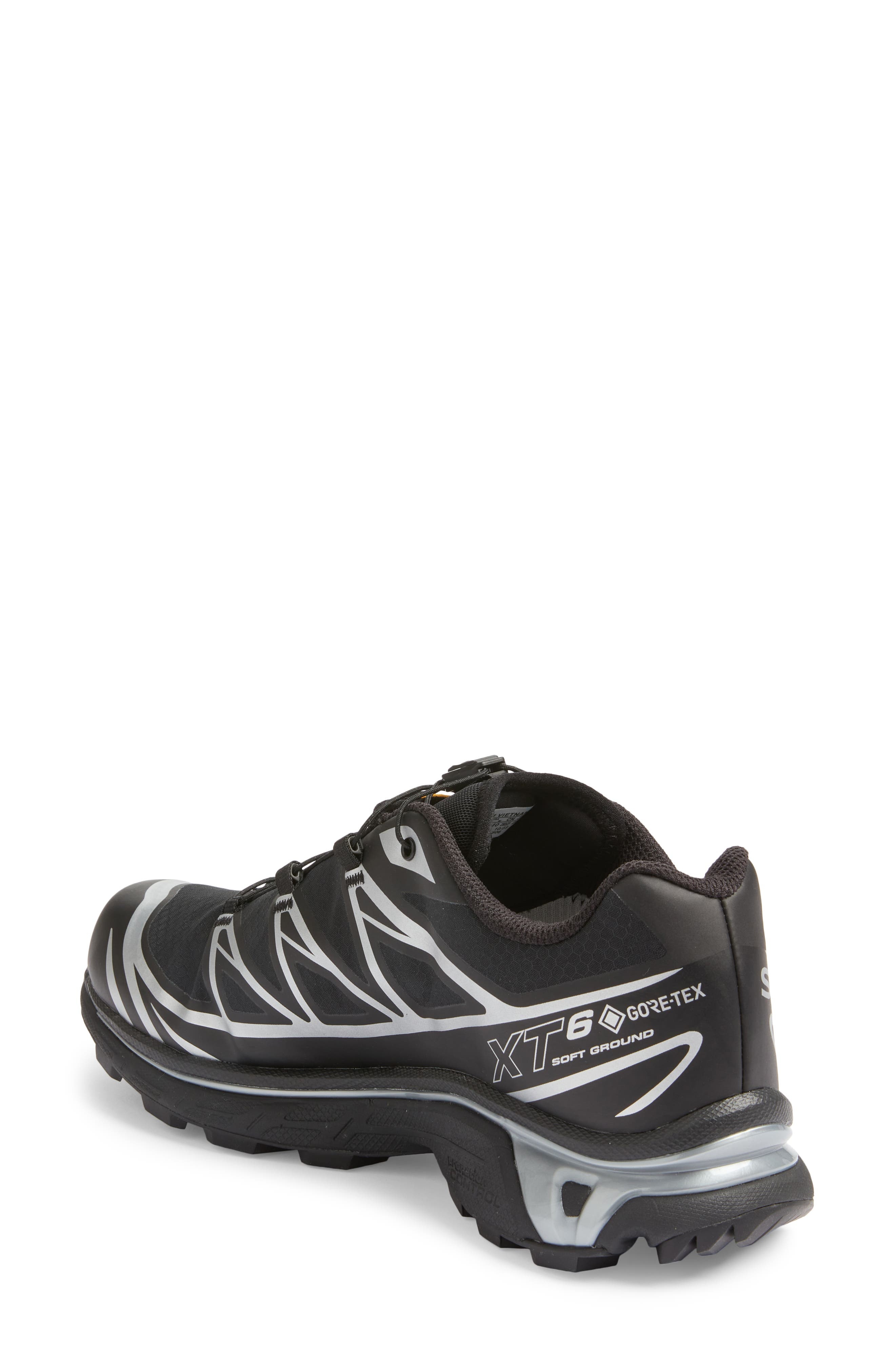 Salomon Gender Inclusive XT-6 Gore-Tex® Waterproof Sneaker in Black/black/ftw Silver at Nordstrom - 2