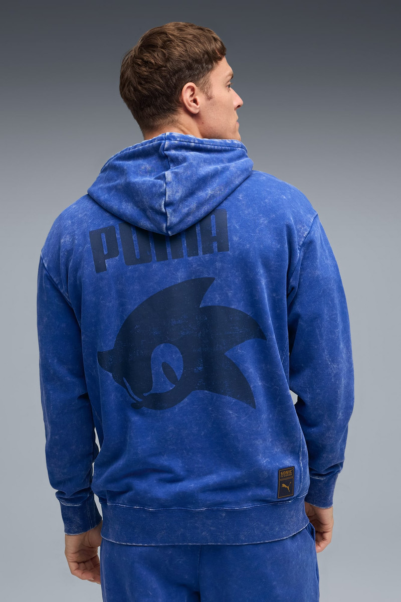 PUMA x SONIC THE HEDGEHOG Men's Graphic Hoodie 6
