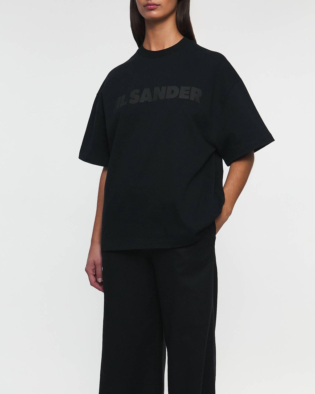T-Shirt Logo Jersey Black - 2