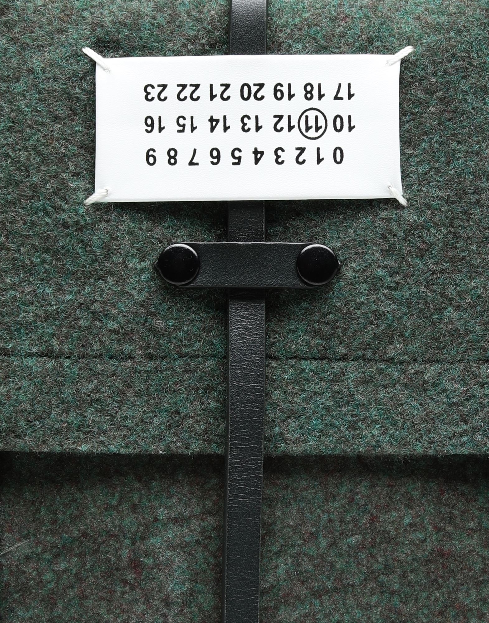 Felt wet look tote bag - 4