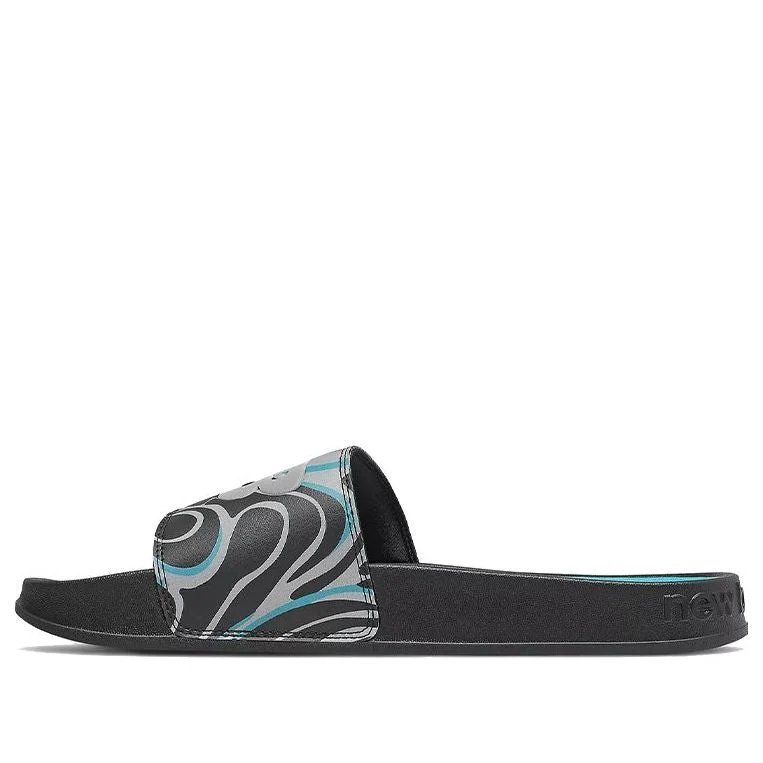 New Balance 200 Slides 'Black Virtual Sky' SMF200BL - 1