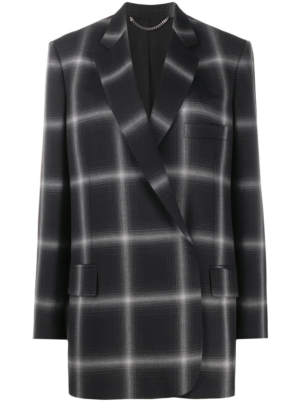 Rylee oversized check jacket - 1