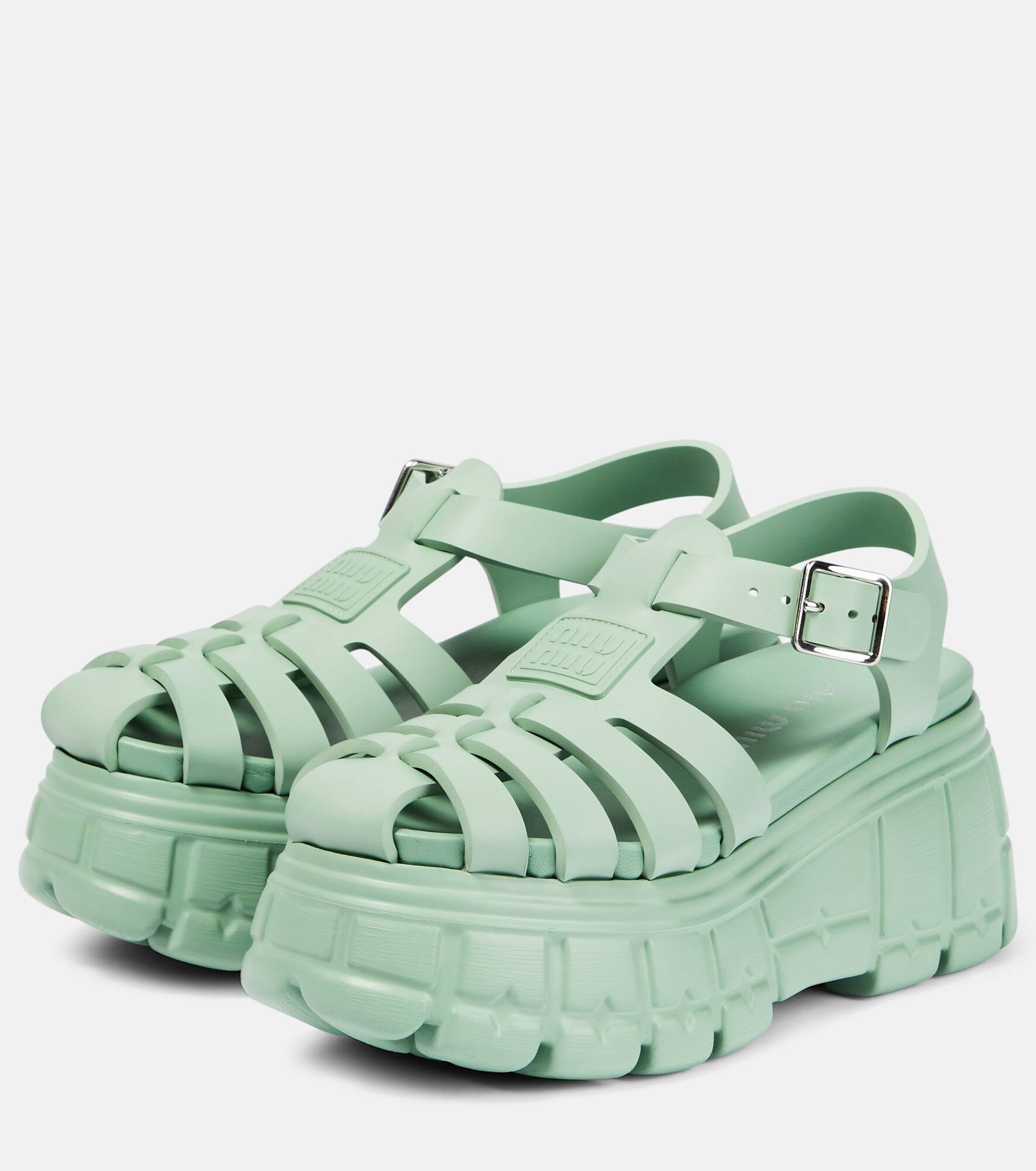 Fisherman EVA platform sandals - 5