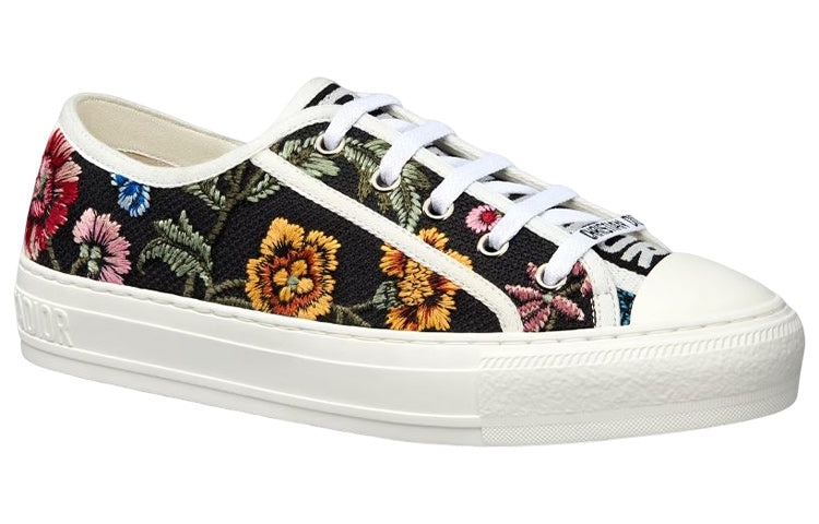 (WMNS) DIOR Walk'n'DIOR Sneaker Black Multicolor Cotton KCK211FWY_S900 - 2