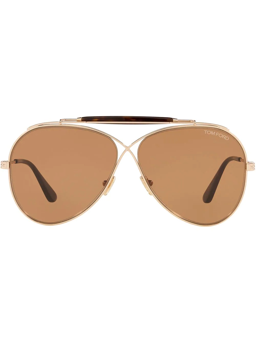 aviator tinted sunglasses - 1