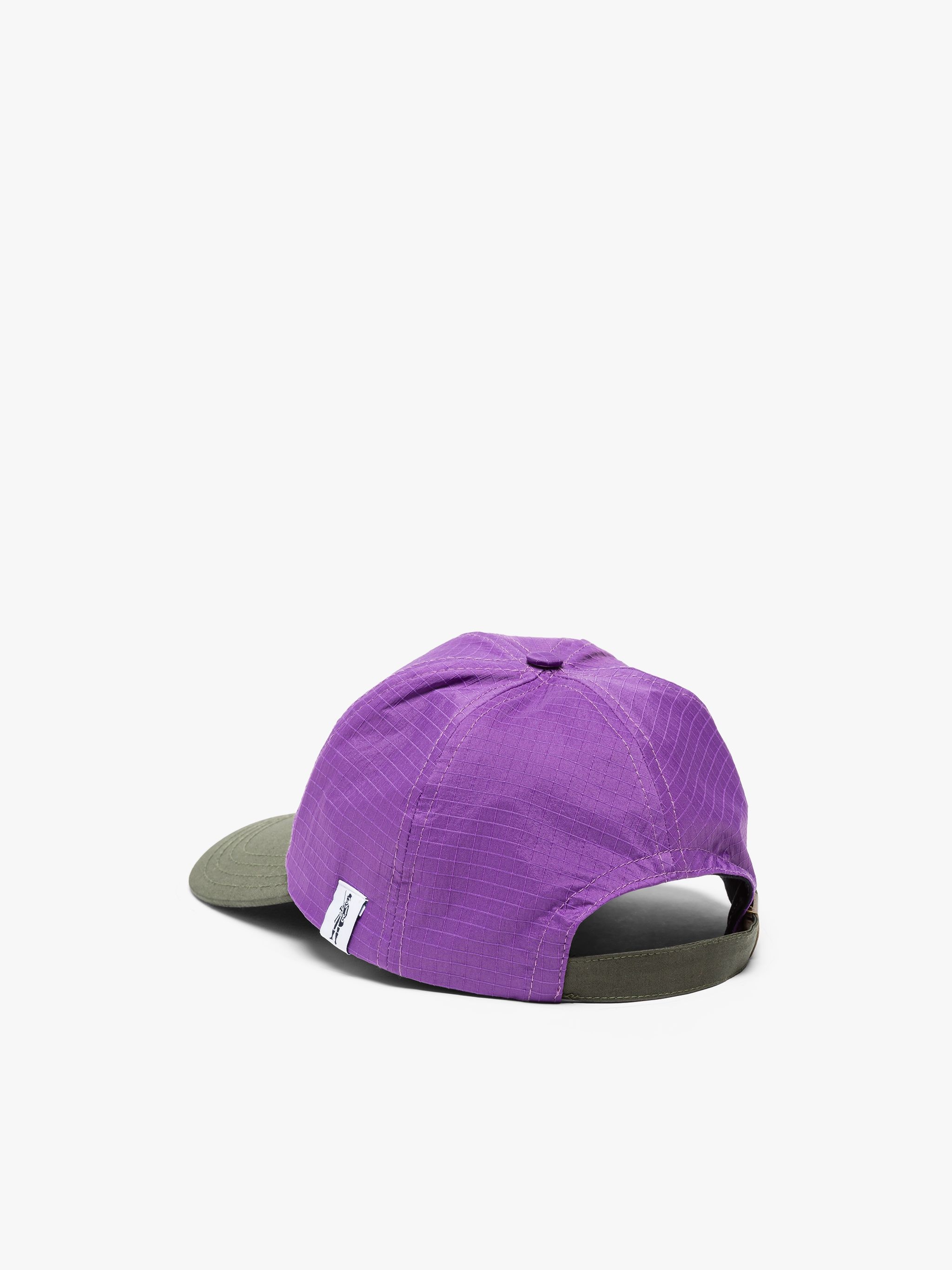 TIPPING PURPLE NYLON & RAINTEC BASEBALL CAP | ACC-HA04 - 3