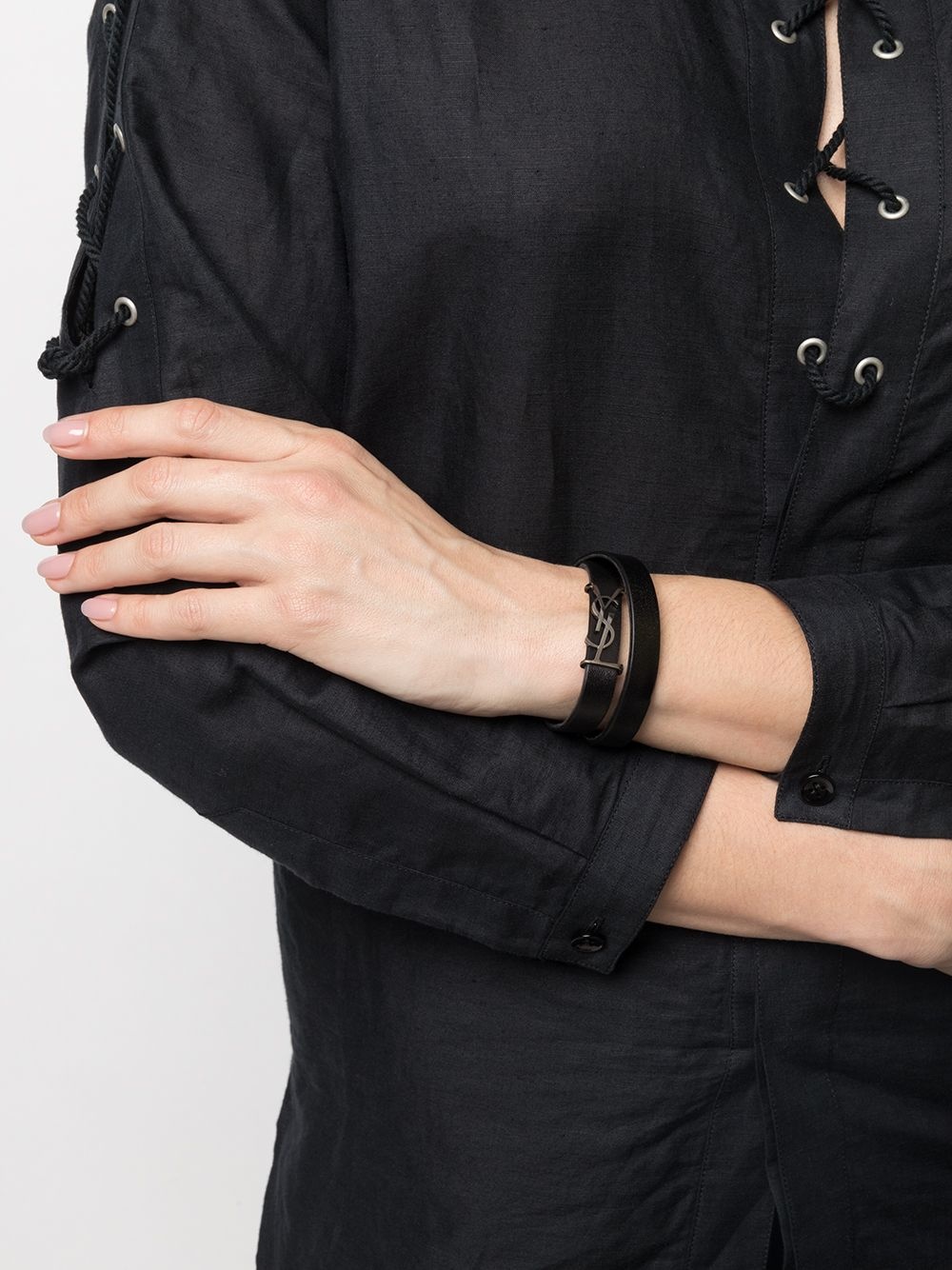 Opyum logo plaque bracelet - 2