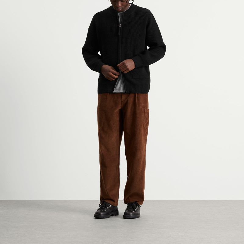 FrizmWORKS FrizmWORKS Wool Deck Zip Cardigan outlook
