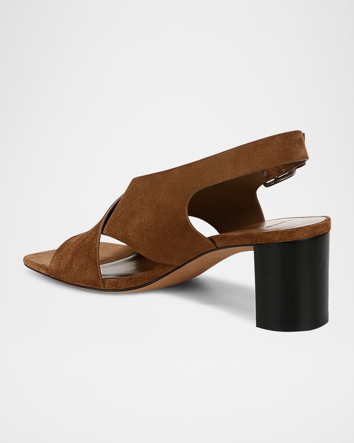 Omega Suede Crisscross Slingback Sandals - 3