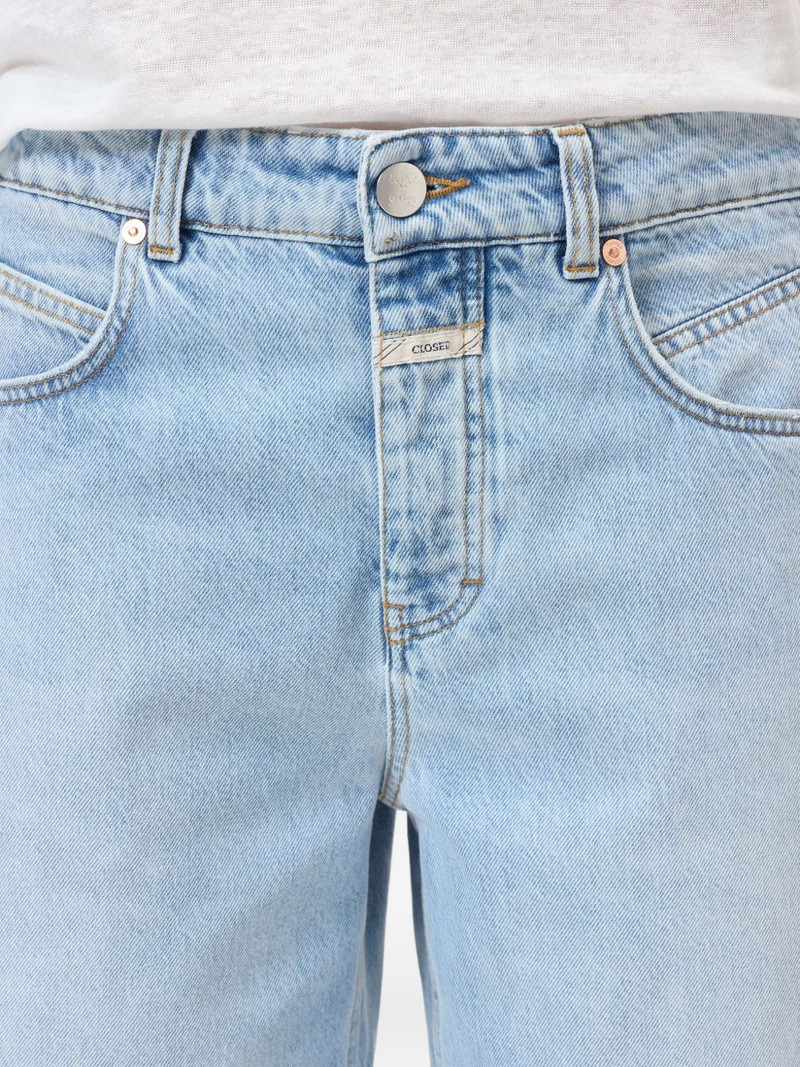 Jenica patch-pocket denim shorts 4