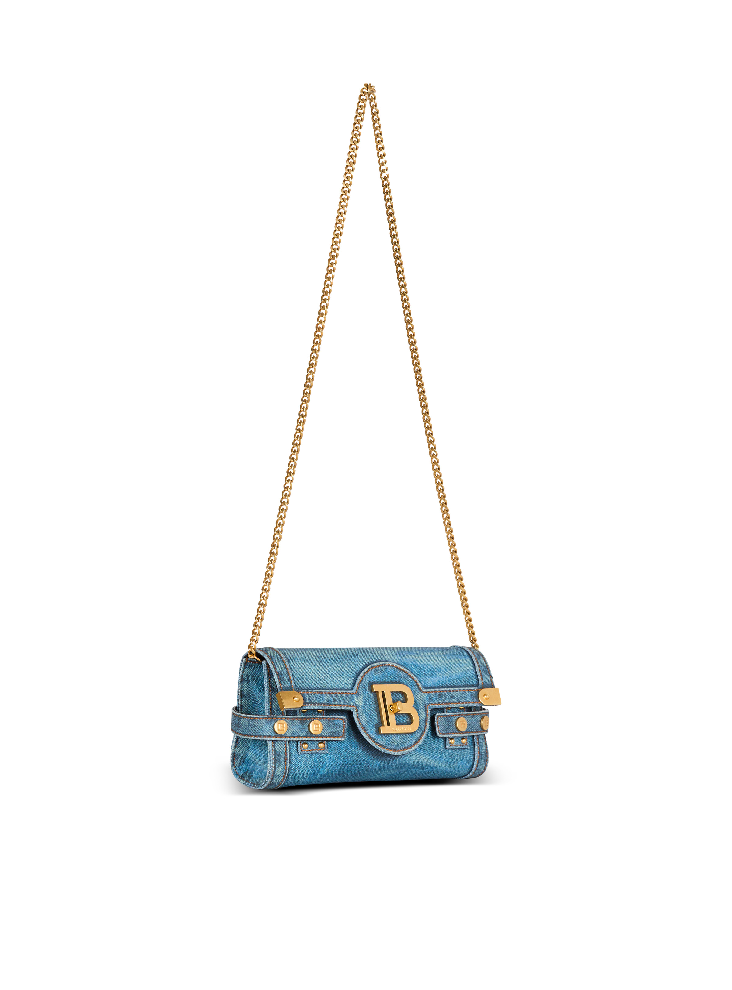 B-Buzz Pouch 23 in denim print canvas - 3