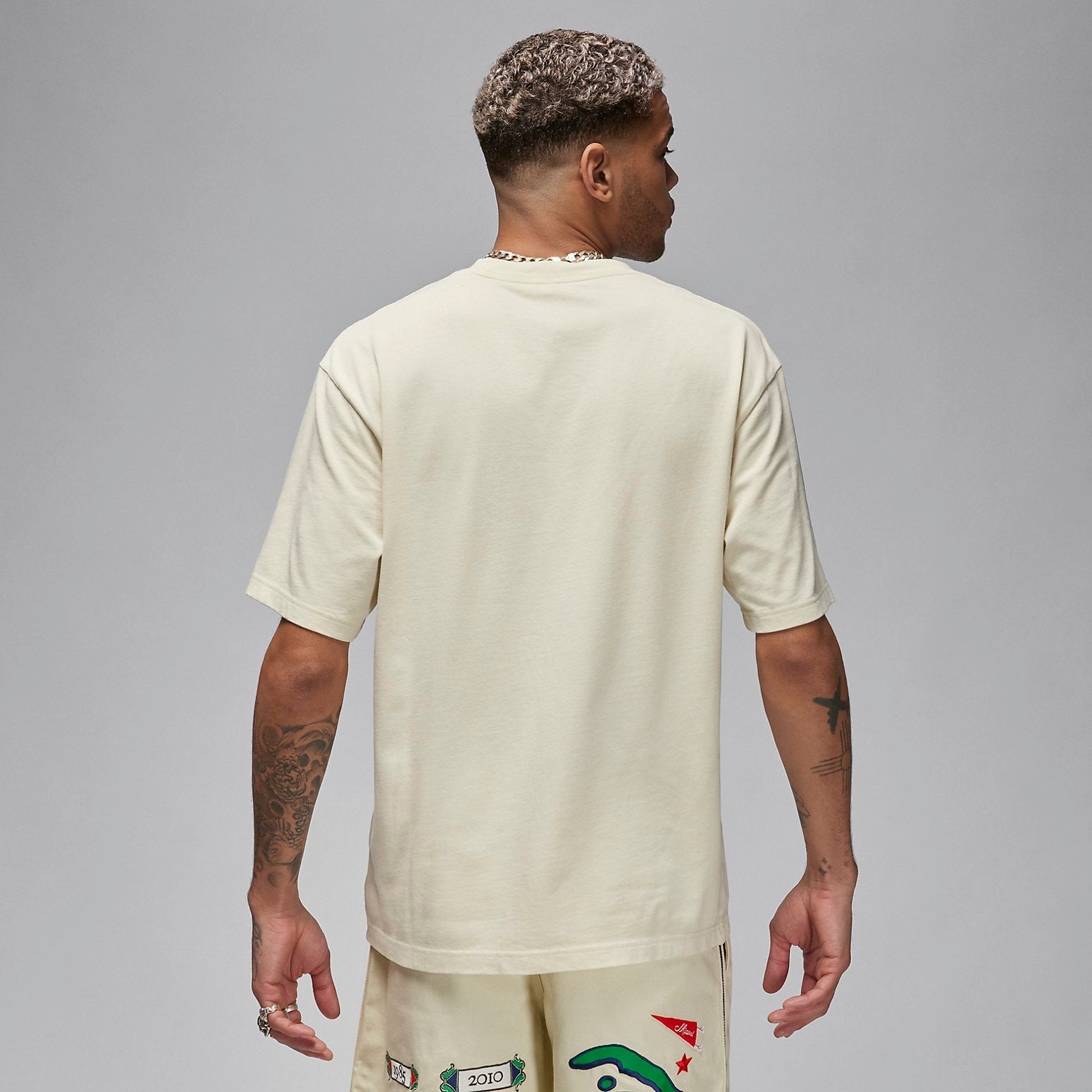 Air Jordan x SoleFly T-Shirt 'Beige' FQ3802-203 - 3