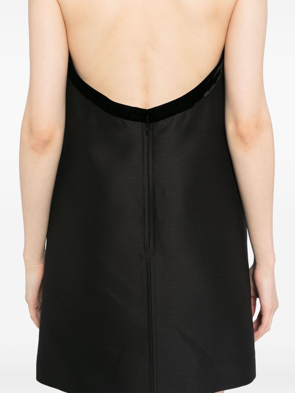 bow detail mini dress - 5