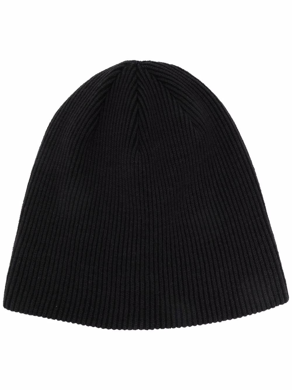 ribbed-knit beanie - 1