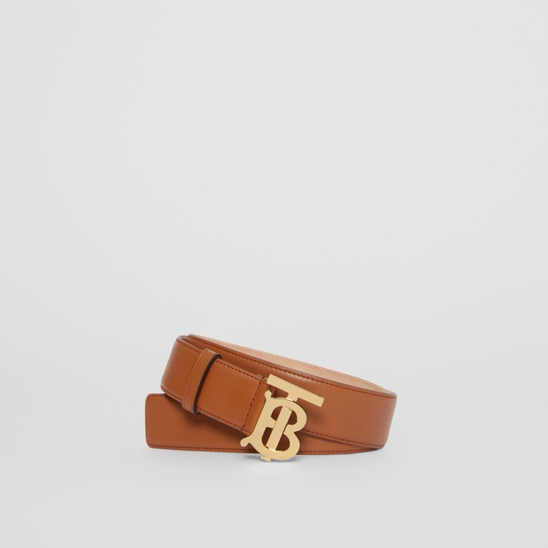 Monogram Motif Leather Belt 1