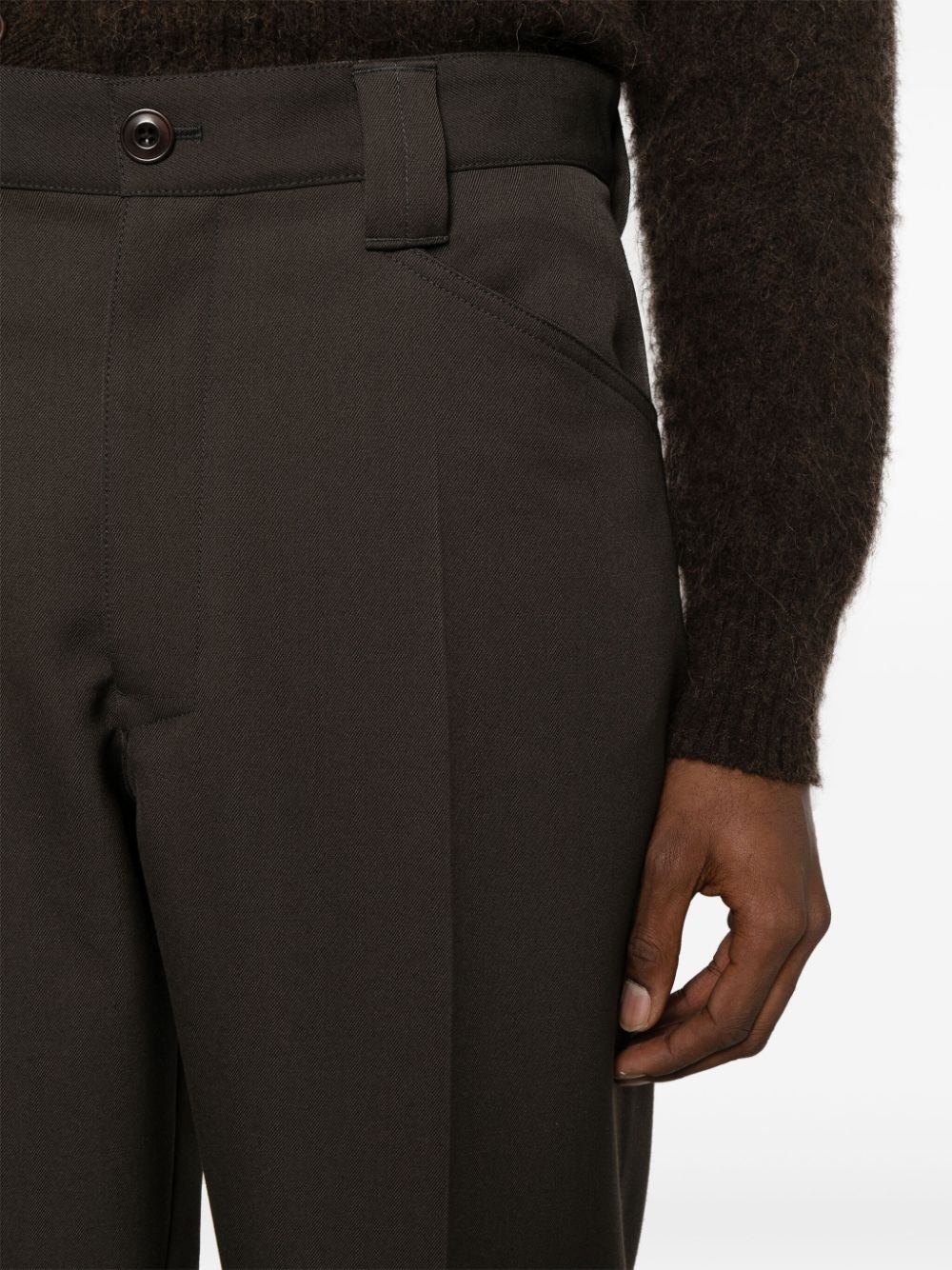 straight-leg trousers - 4