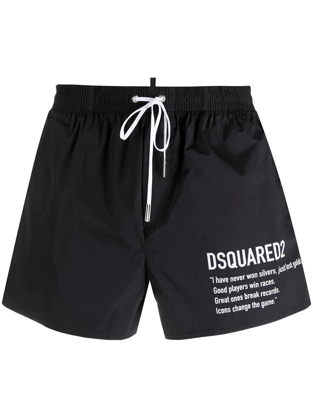 x Ibrahimović logo-print swim shorts - 1