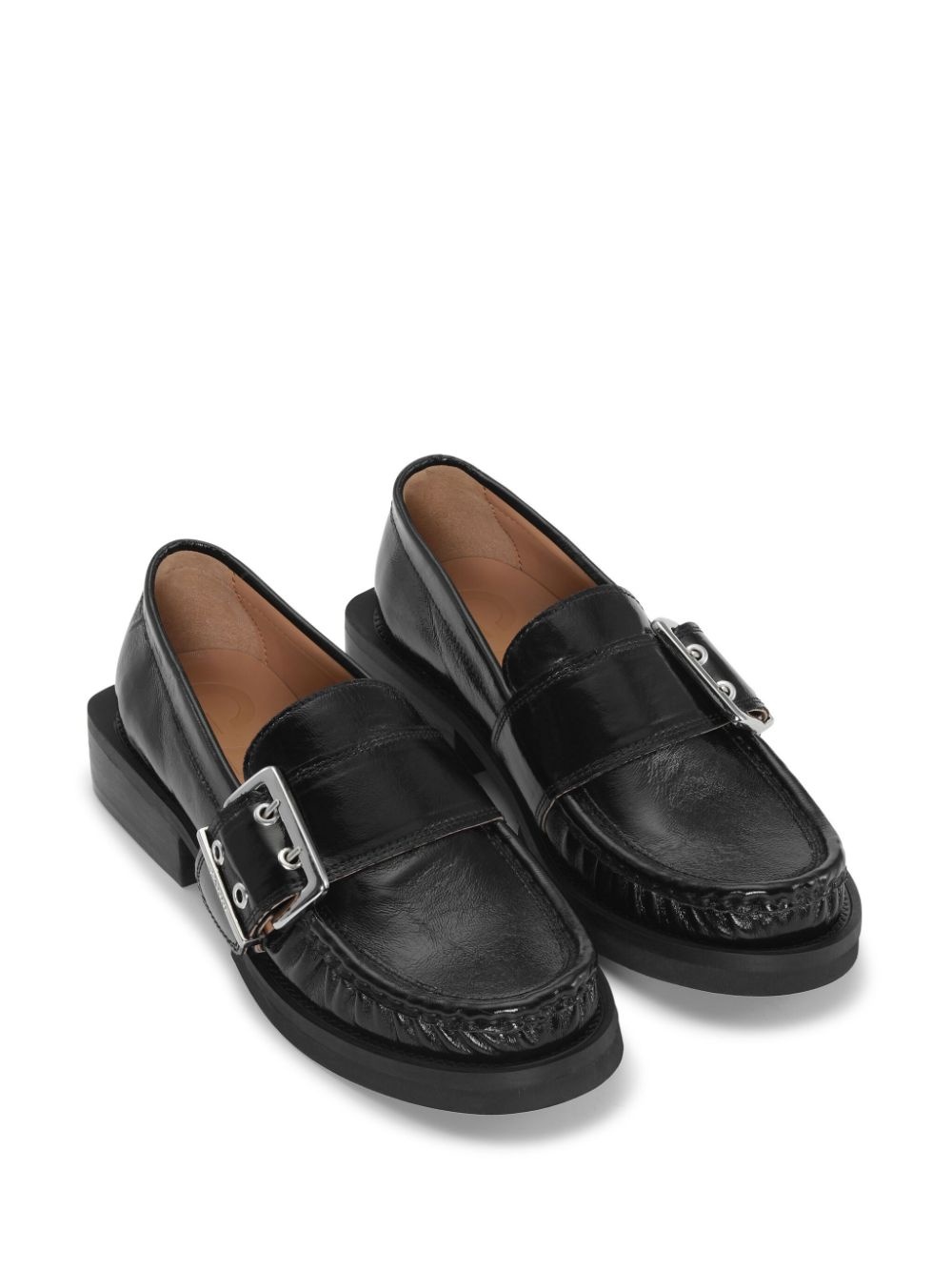 buckle-fastening loafers - 2