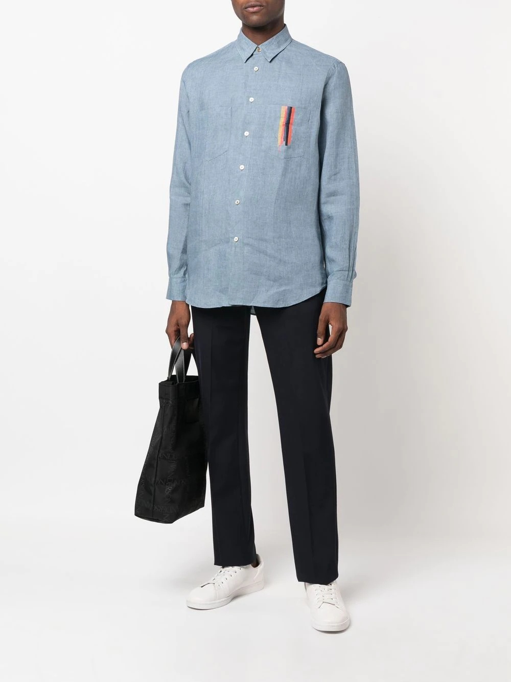 Artist Stripe linen shirt - 2