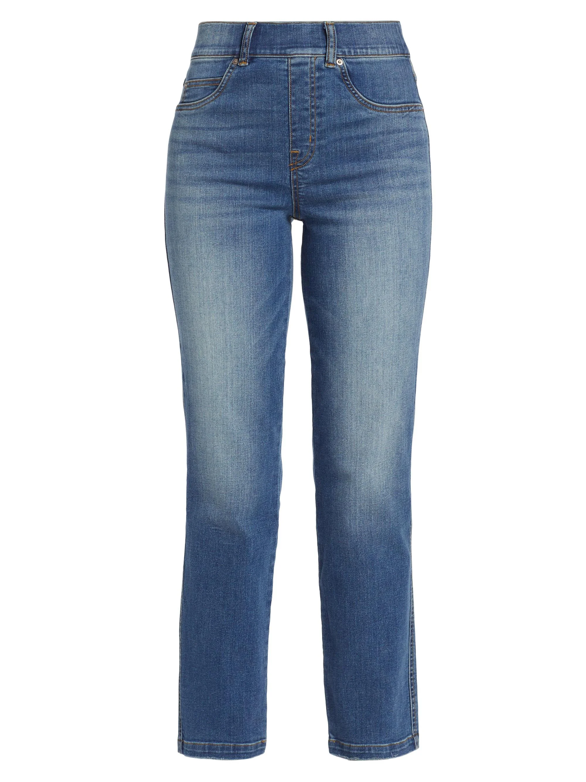 Women's Straight-Leg Ankle Jeans - Vintage Indigo - 1