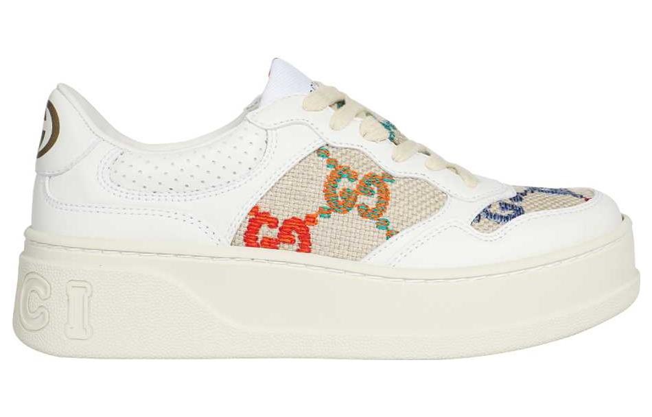 (WMNS) Gucci GG Sneaker 'Multicolor Embroidered' 670408-AABBW-9068 - 2