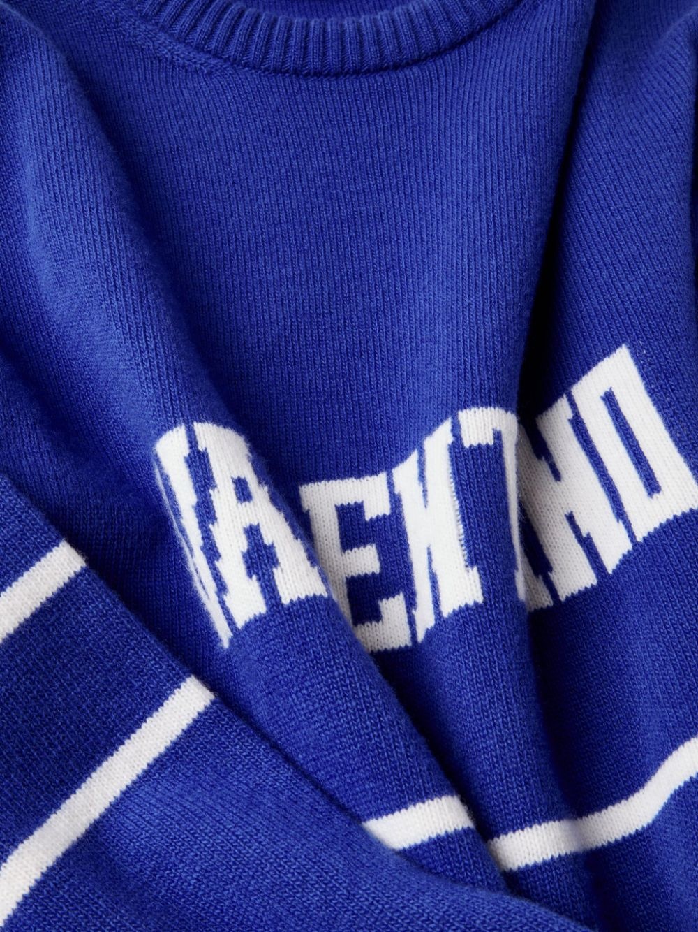 logo-intarsia crew-neck jumper - 3
