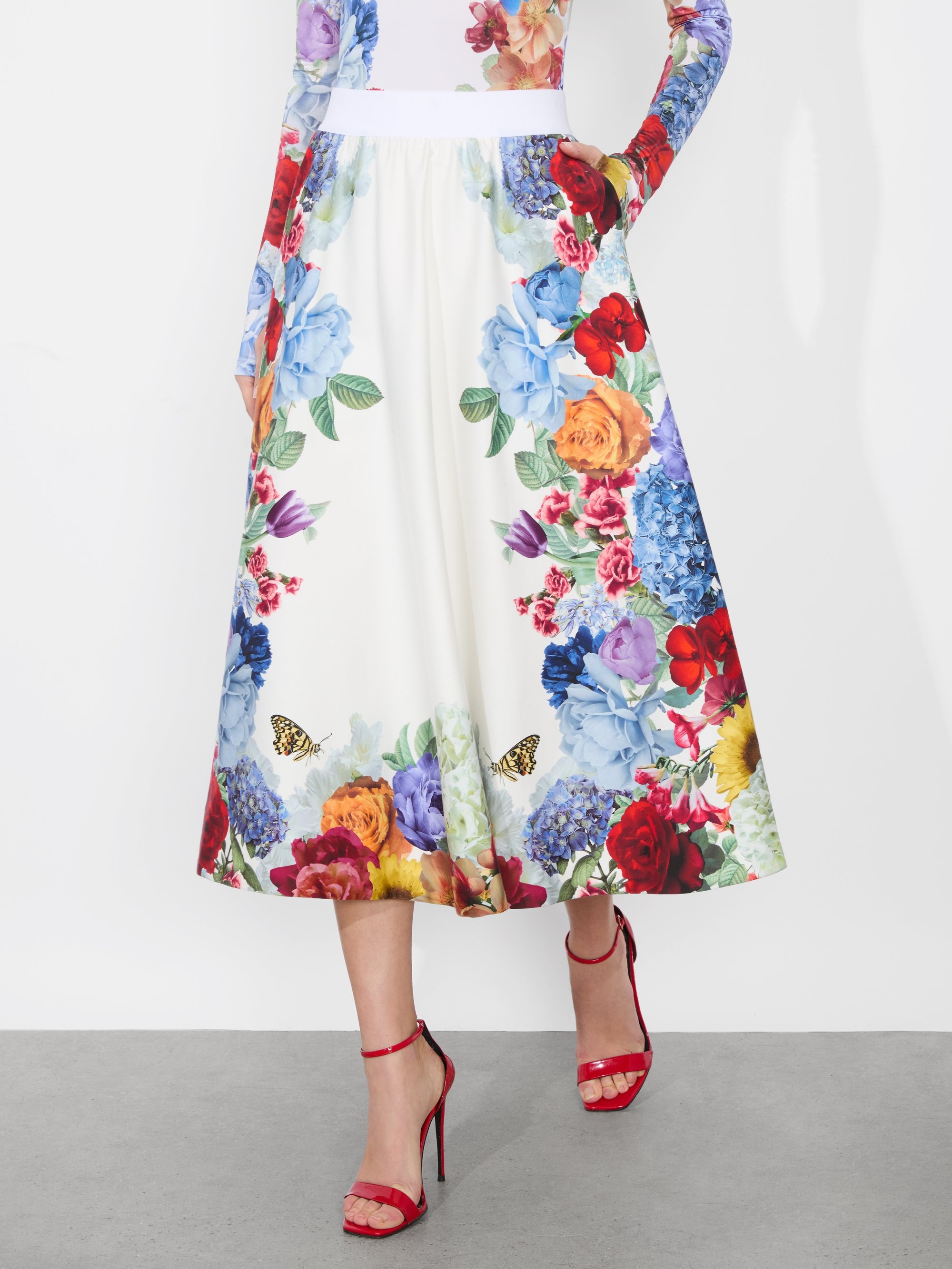 EARLA FLARE SKIRT - 2