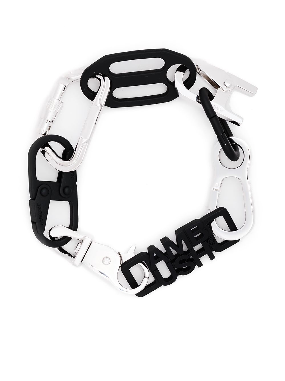 chain-link logo bracelet - 1