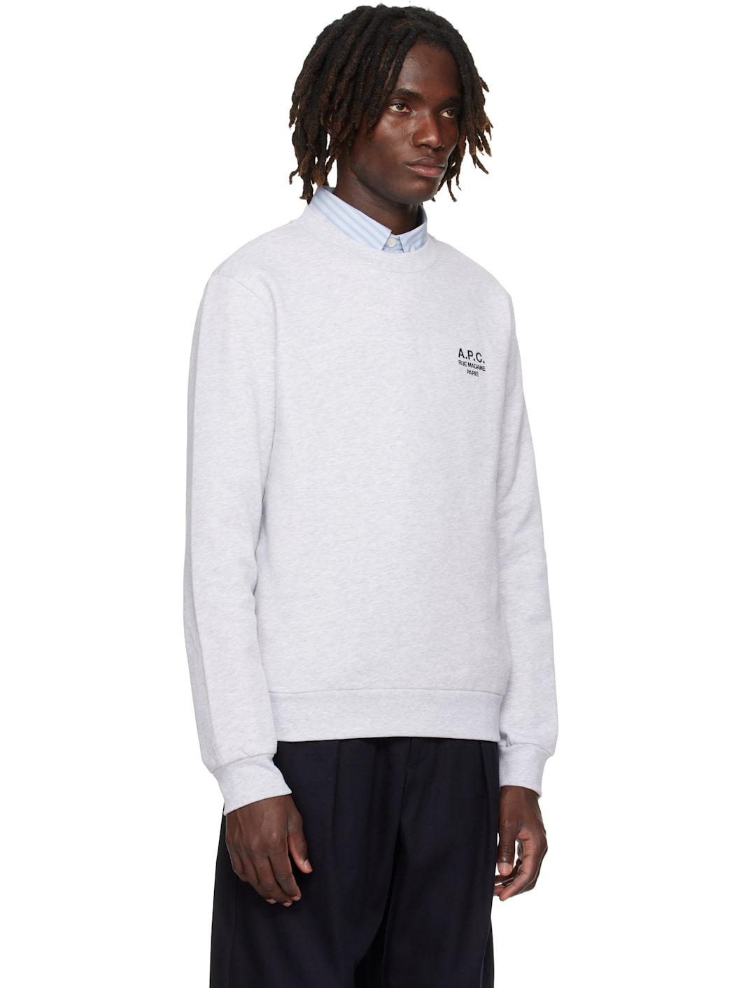 Gray Standard 'Rue Madame' Sweatshirt - 2