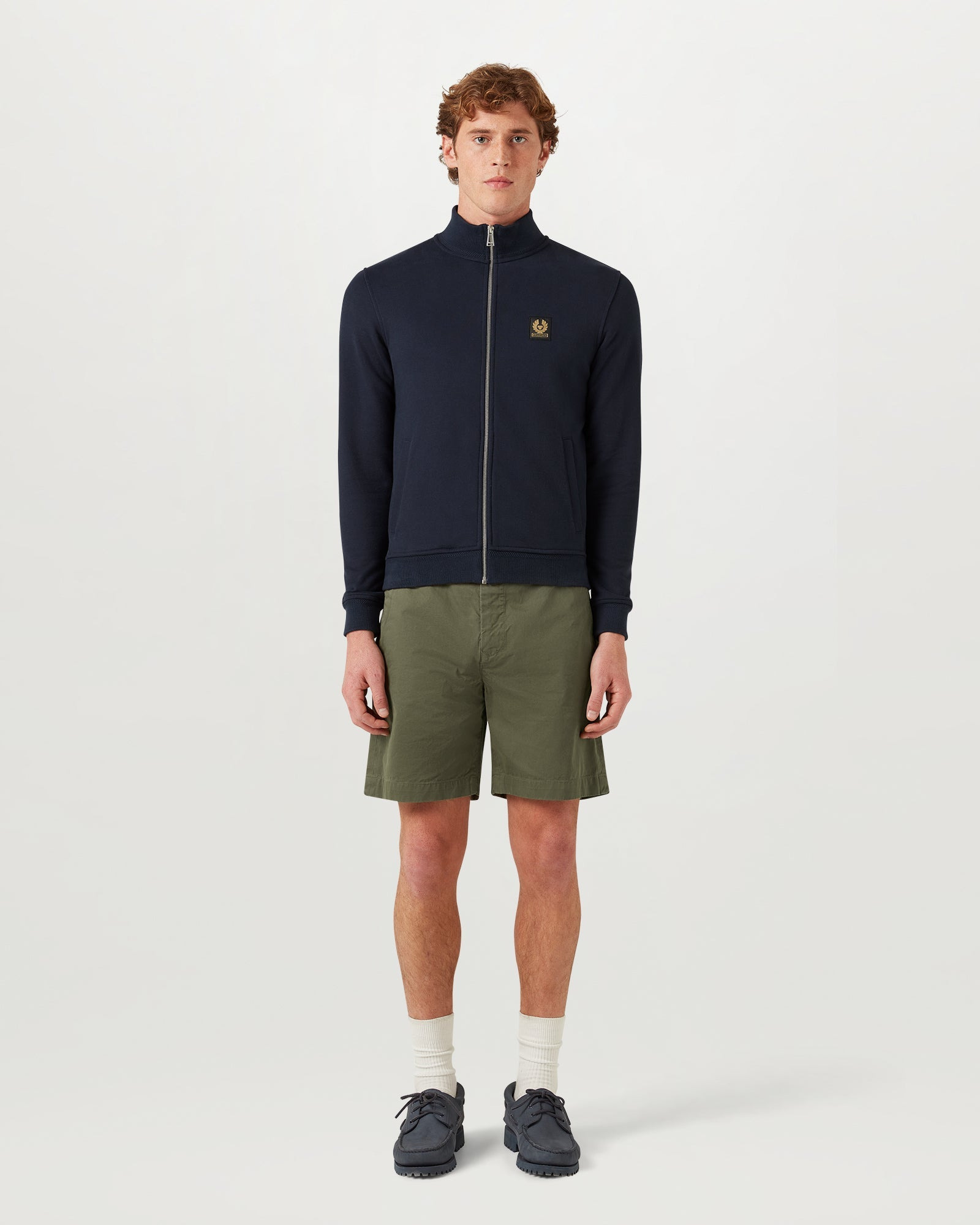 BELSTAFF FULL ZIP SWEATSHIRT - 4