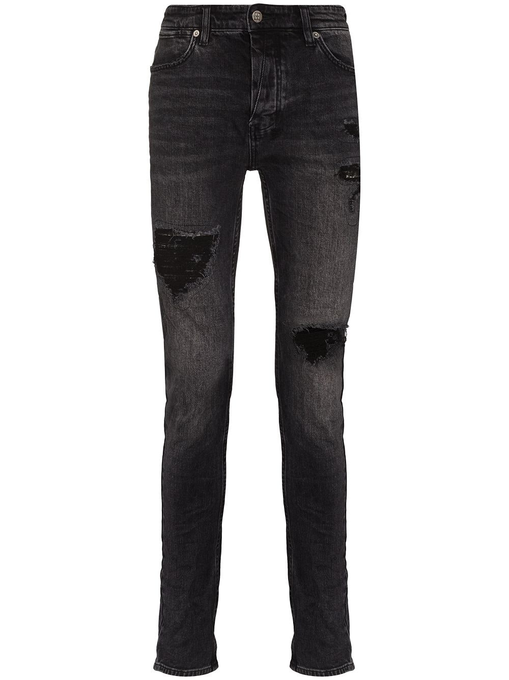 Van Winkle Jungle Patch skinny jeans - 1