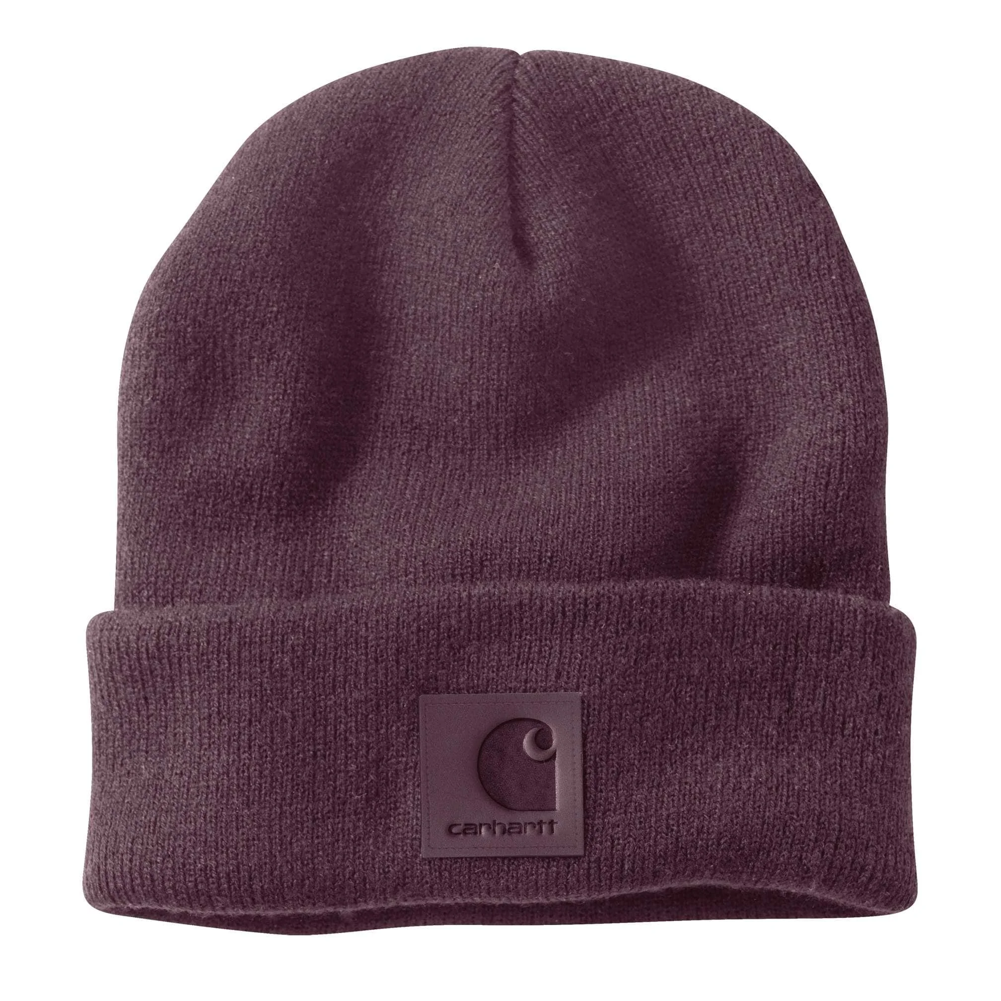 Leatherette Watch Cap Beanie - 1