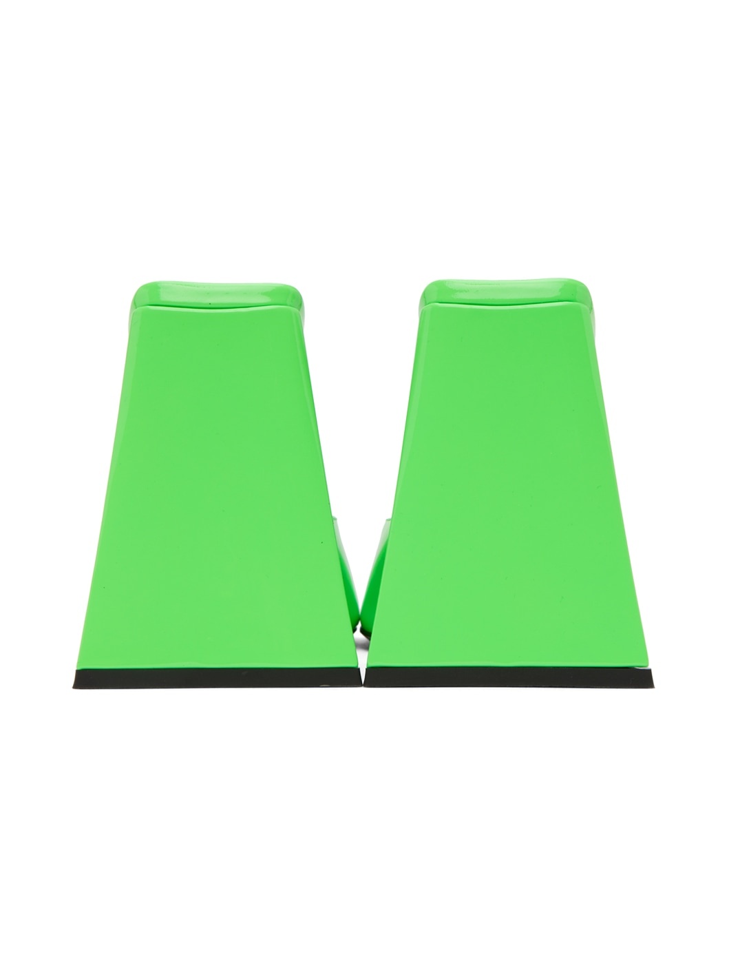 Green Devon Heeled Sandals - 2