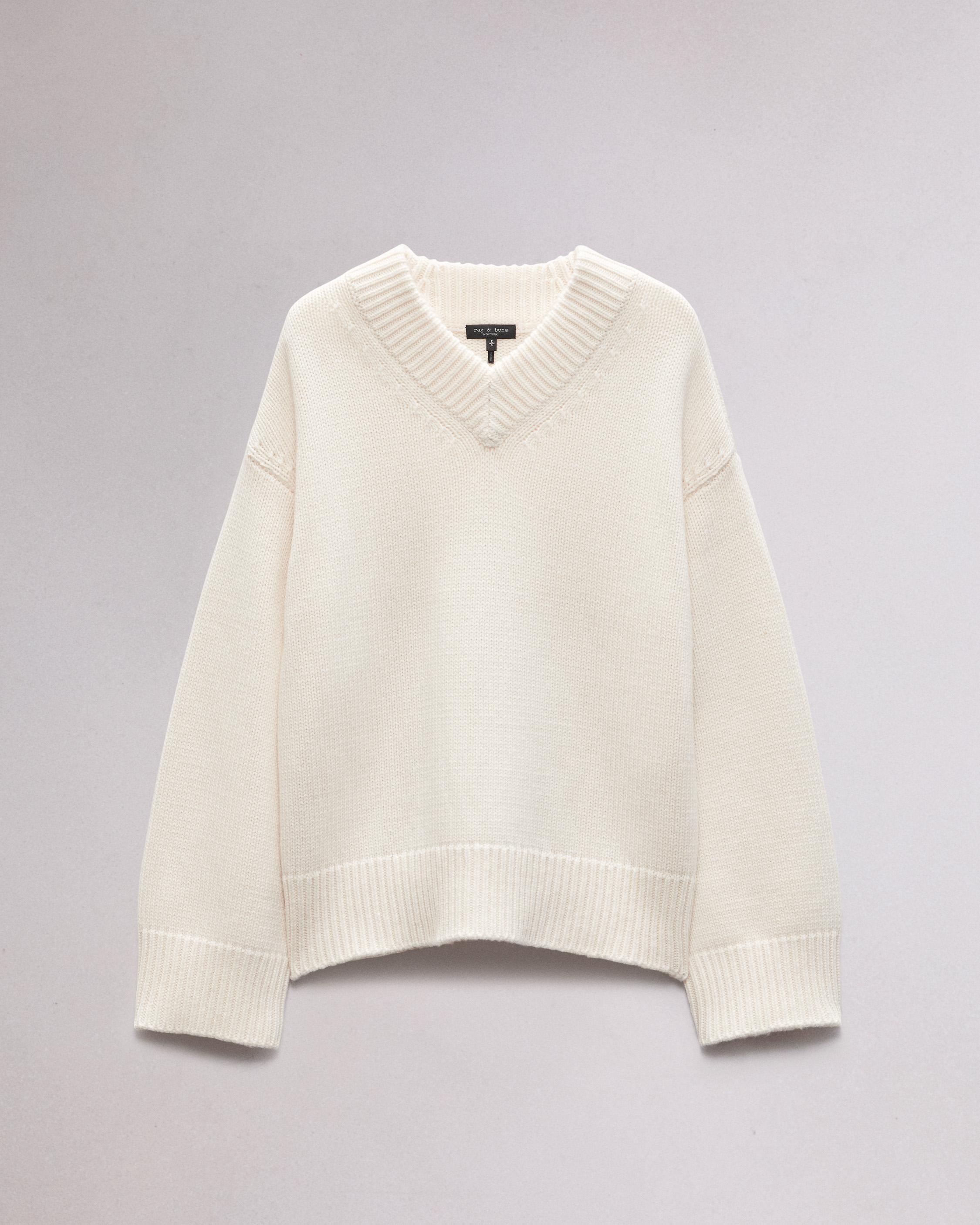 Danica V-Neck Sweater - 1