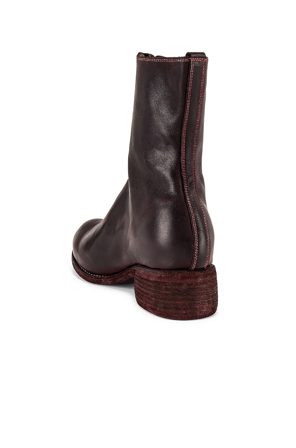 Full Grain Horse Front Zip Boot - 3