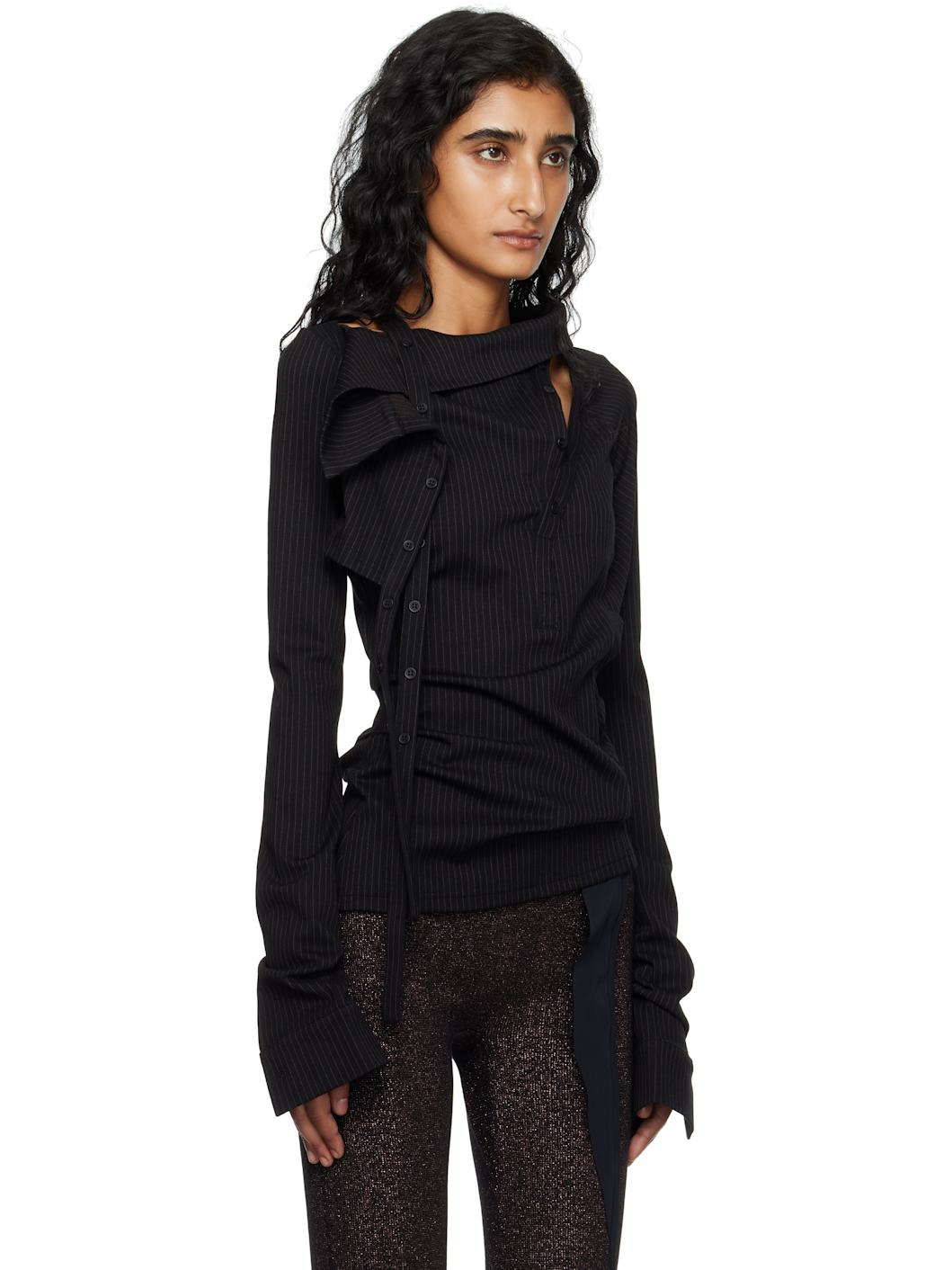 Black Ada Blouse - 2