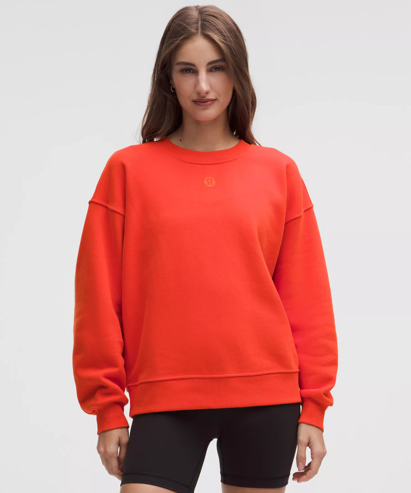 Perfectly Oversized Fleece Crew *Logo 1