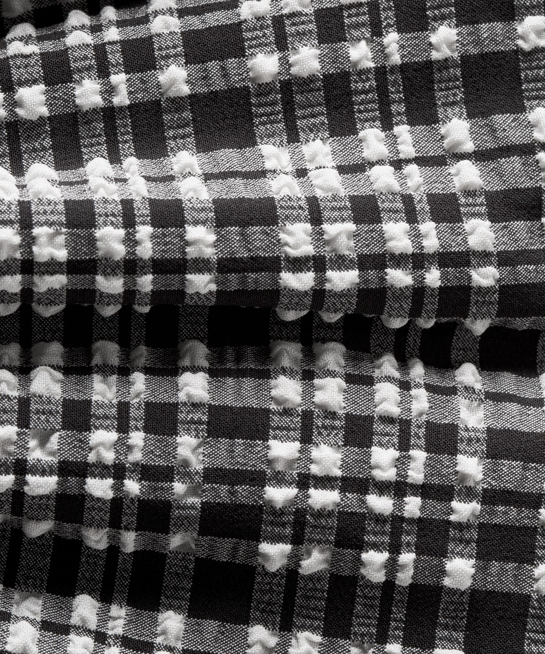 Women's Seersucker Check Gathered Headband - 5