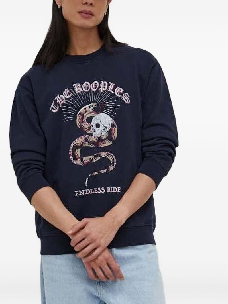 snake skull sweatshirt 1