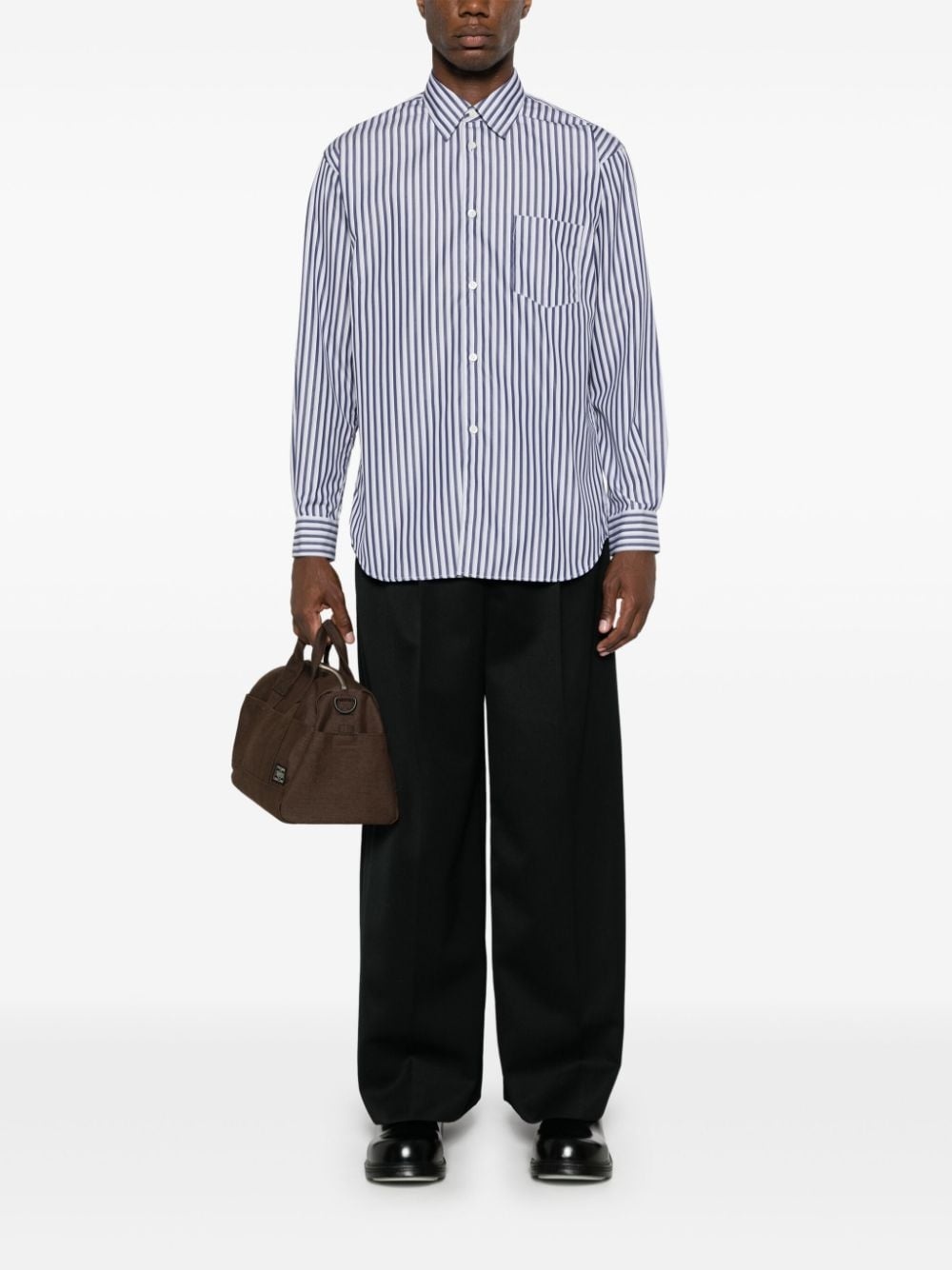 striped cotton shirt - 2