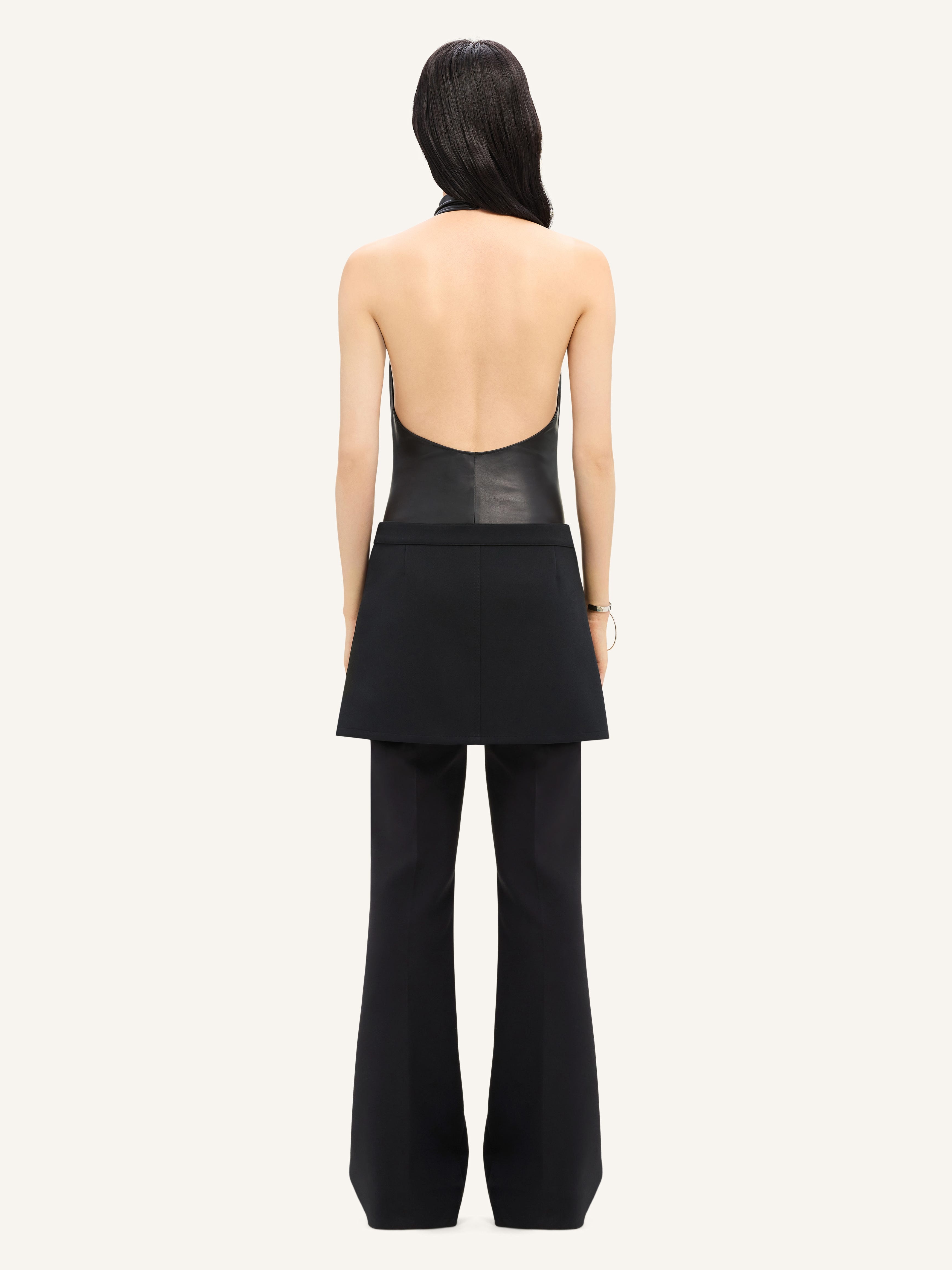 HERITAGE STRETCH WOOL PANTS - 4