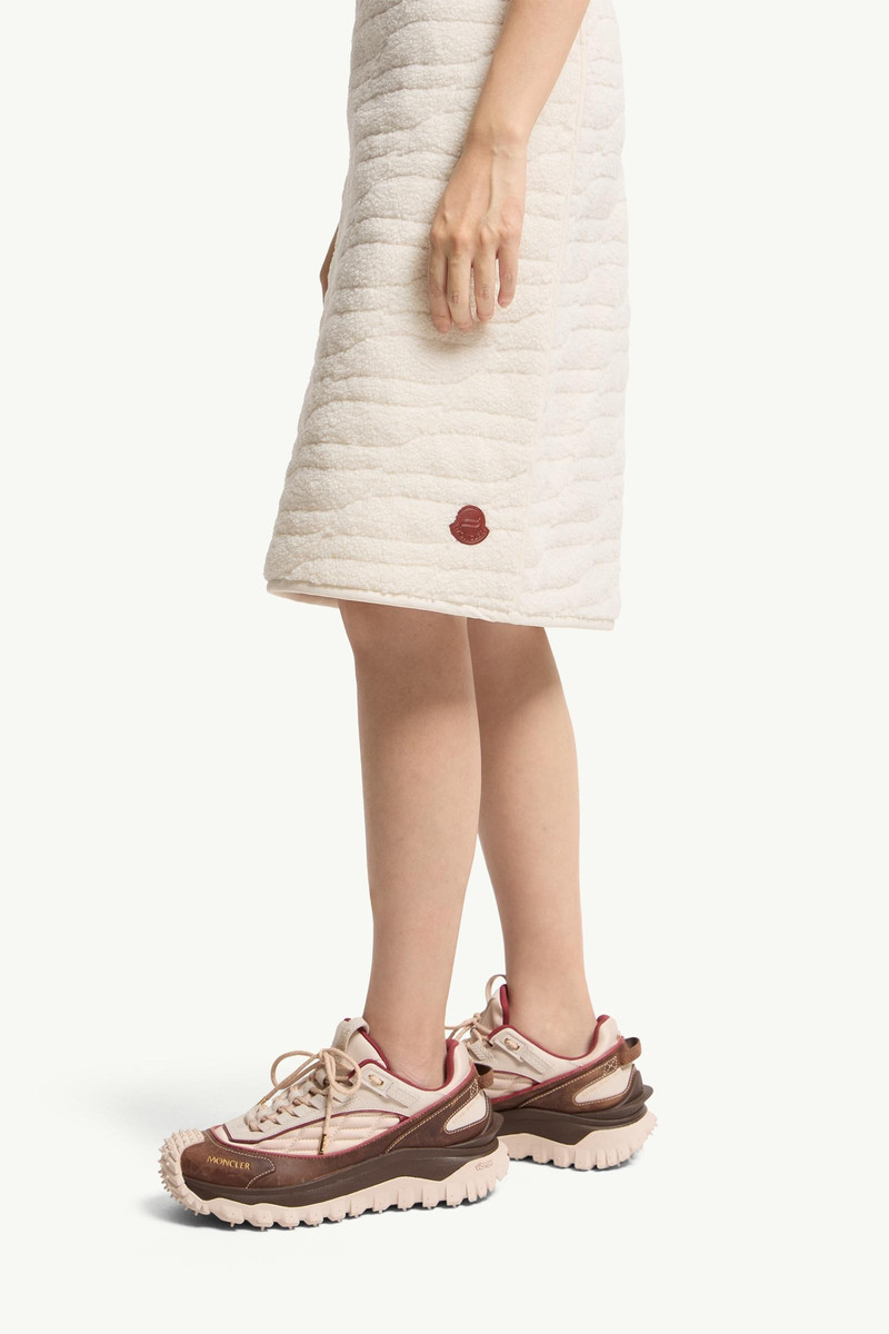 Teddy Knee-Length Padded Skirt 3