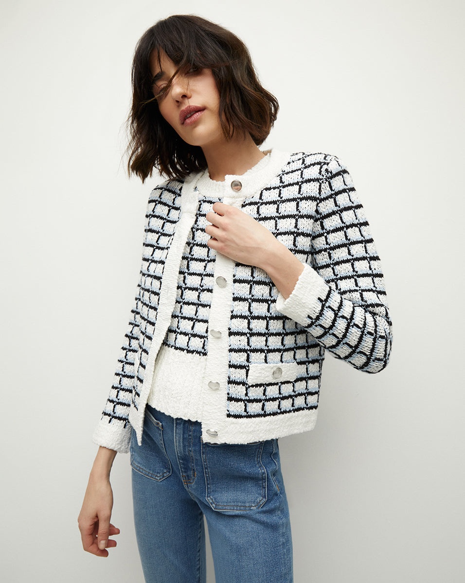 LAVIGNE COTTON SWEATER JACKET - 2