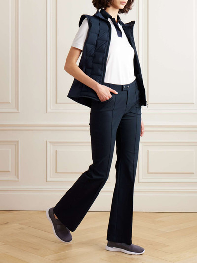 BOGNER Sevina cotton-blend straight-leg pants outlook