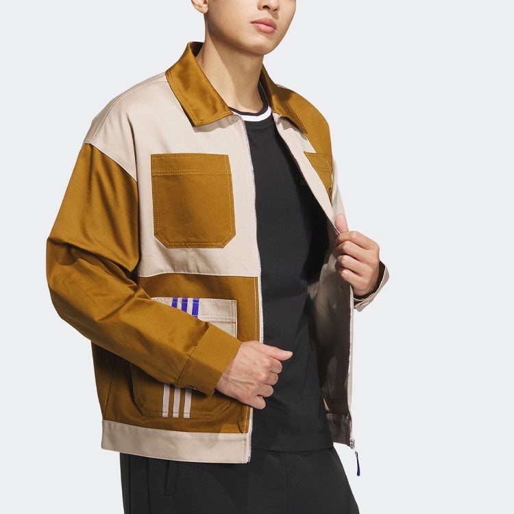 adidas City Escape Jackets 'Brown Beige' IA6822 - 4