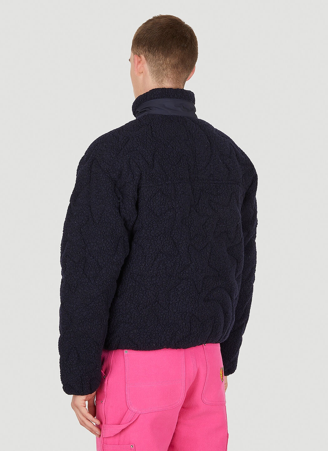 Quilted Fleece Zip Jacket - 4