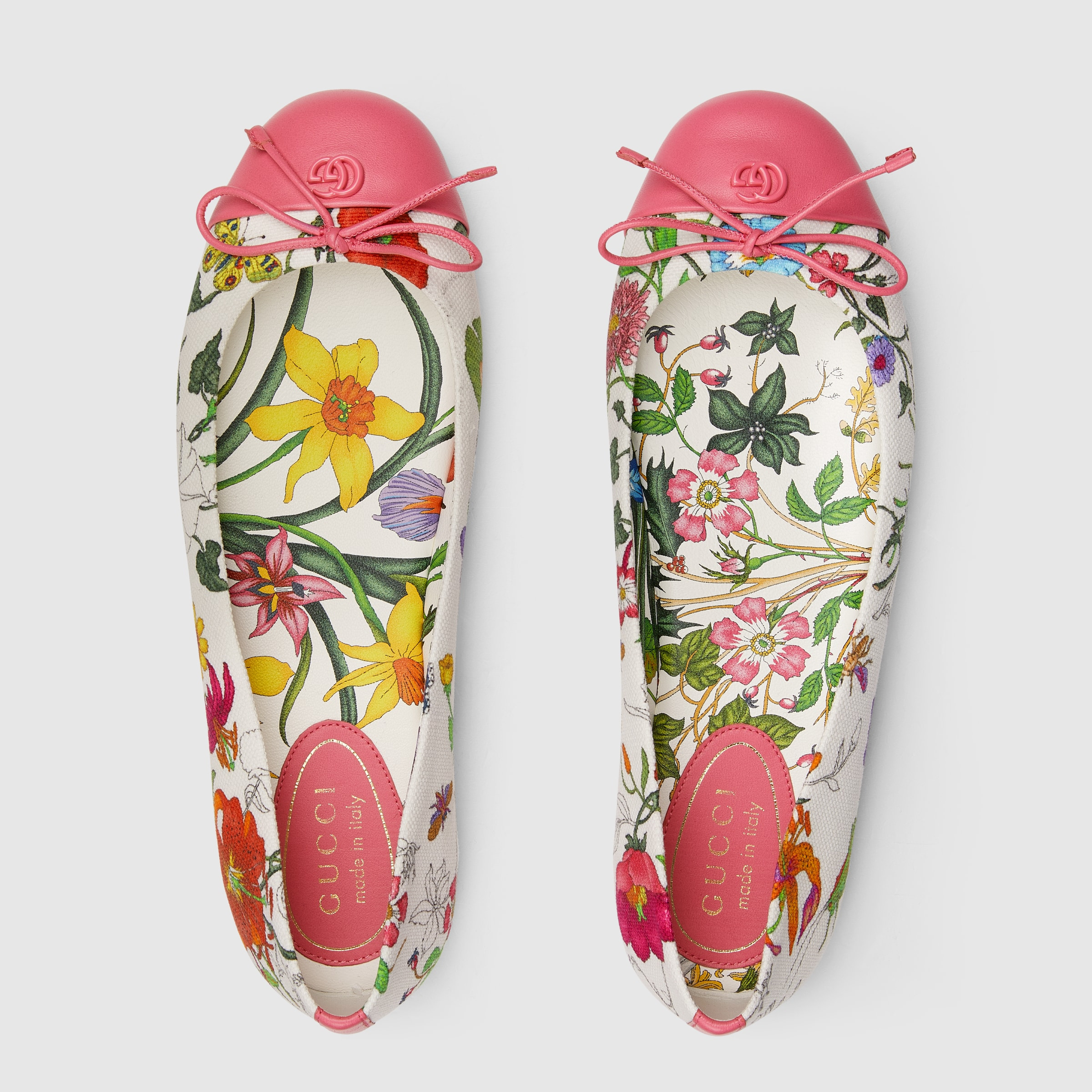Women's printed ballet flat - 6